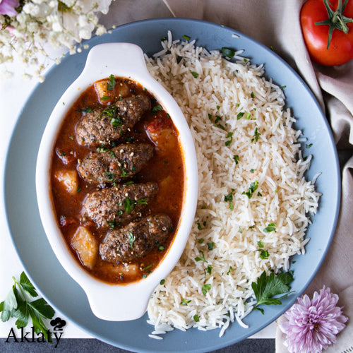 Kofta with Tomato Sauce