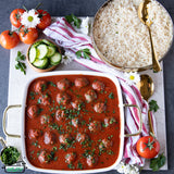 Family Meal- Kebab Hindi (Dawood Basha) and Rice