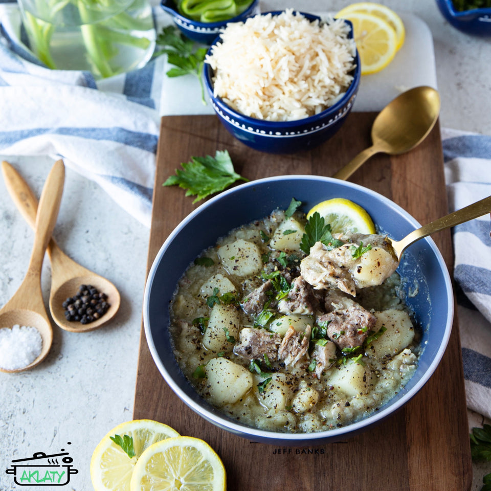 Yakhnet Potato with rice