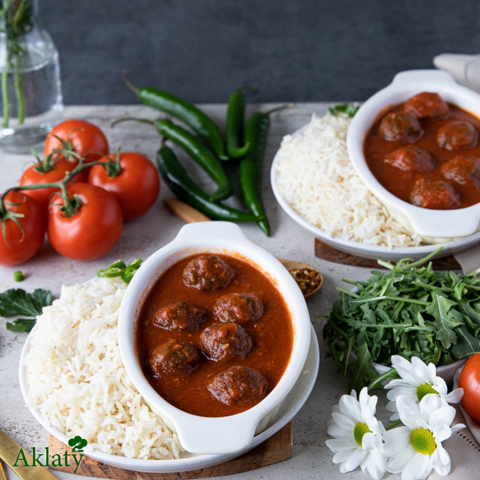 Kebab Hindi (Dawood Basha) with rice