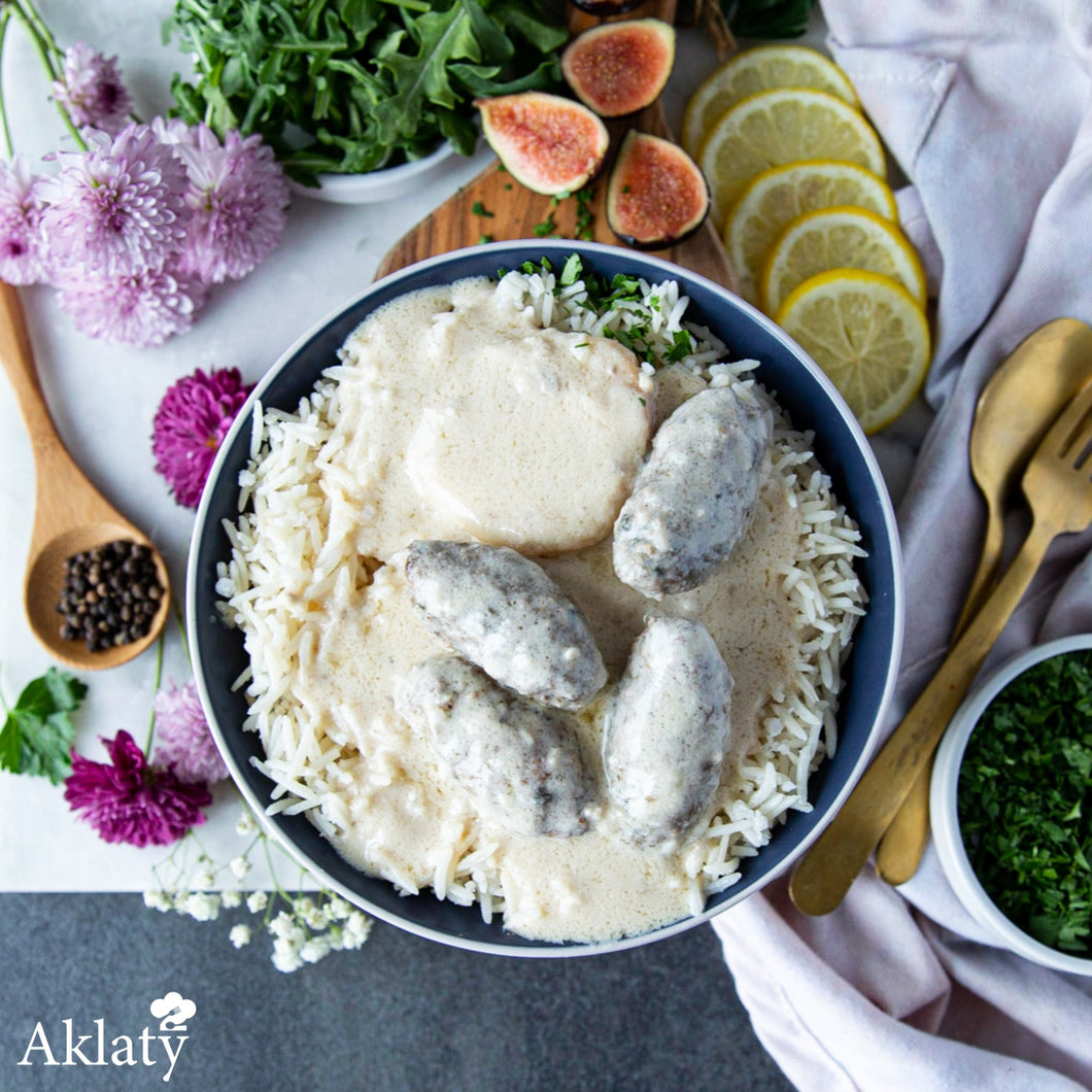 Family Meal- Kofta Tahini with Rice
